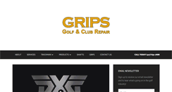 Desktop Screenshot of gripsgolf.com
